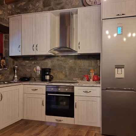 House With Big Garden And Barbeque In Nature Vourgareli Esterno foto