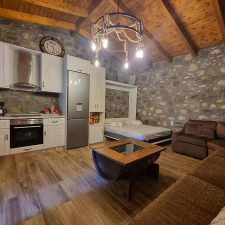 House With Big Garden And Barbeque In Nature Vourgareli Esterno foto
