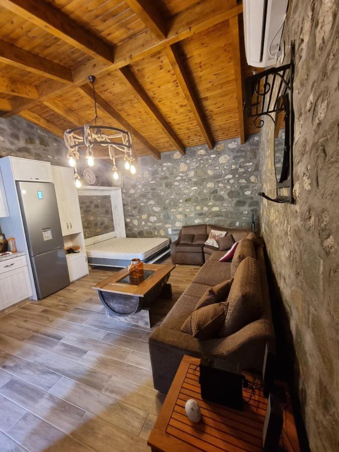 House With Big Garden And Barbeque In Nature Vourgareli Esterno foto