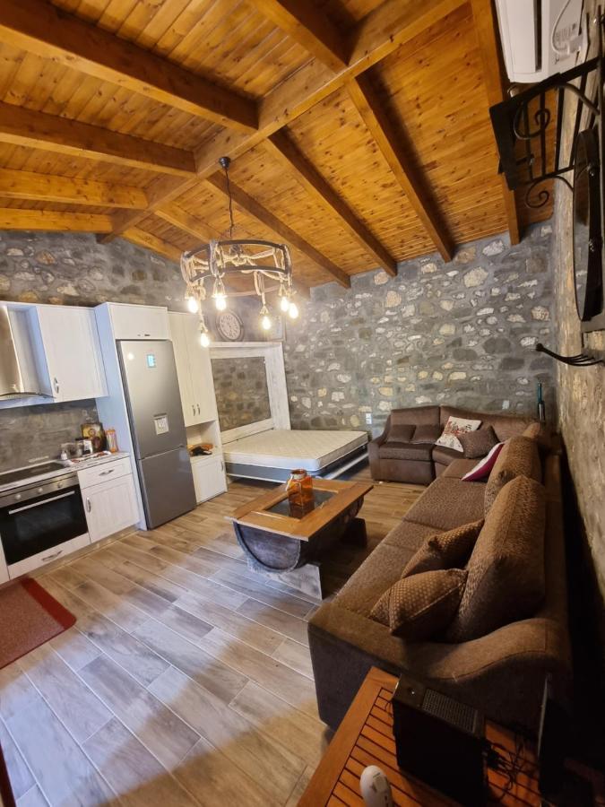 House With Big Garden And Barbeque In Nature Vourgareli Esterno foto